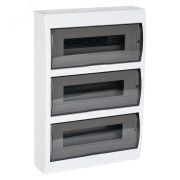 Щит распределительный навесной ЩРн-П-45 IP40 пластиковый pb40-n-45