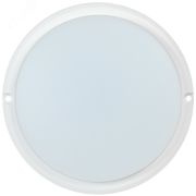 Светильник светодиодный ДПО 4001 8Вт IP54 4000K круг белый пластик IEK LDPO0-4001-8-4000-K01