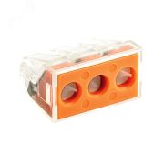 Клемма СМК 773-173 (с пастой) 3 отверстия 2,5-6мм2 (уп.50шт.) PROxima plc-smk-773-173
