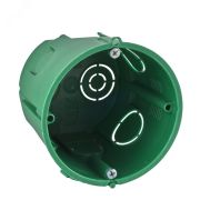 Коробка установочная 65х60мм для сплошных стен IMT35101