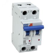 Выключатель автоматический двухполюсный 2А C 6кА DCBM63-2C2-DC-УХЛ3 261238