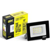 Прожектор СДО 06-10 светодиодный черный IP65 6500K IEK LPDO601-10-65-K02