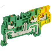 ARMAFIX Клемма пружинная Push-in CP-MC-PEN земля 3 вывода 1,5мм2 IEK YCT22-03-3-K52-001