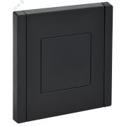 FORTE&PIANO Заглушка с суппортом FP141 черный IEK FP-PL10-K02