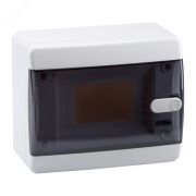 Щит распределительный навесной пластиковый 6 модулей ЩРН-п-6 OptiBox P-CNK-1-06-IP41 145774