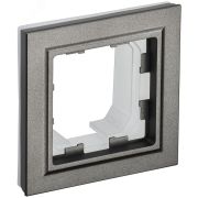 BRITE Рамка 1 пост IP44 РУ-1-БрТБ-44 темная бронза BR-M12-44-K45