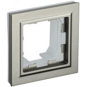 BRITE Рамка 1 пост IP44 РУ-1-БрШ-44 шампань BR-M12-44-K37