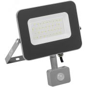 Прожектор СДО 07-30Д светодиодный серый с ДД IP54 IEK LPDO702-30-K03