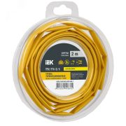 Трубка термоусадочная ТТУ нг-LS 2/1 желтая (2м/упак) IEK UDR12-002-001-002-K05-T