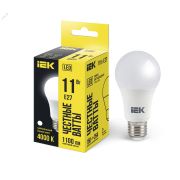 Лампа светодиодная A60 груша 11Вт 230В 4000К E27 IEK LLE-A60-11-230-40-E27