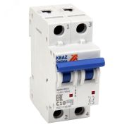 Выключатель автоматический двухполюсный 10А C 10кА AC OptiDin BM63-2C10-10-УХЛ3 262591