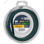 Трубка термоусадочная ТТУ нг-LS 10/5 зеленая (2м/упак) IEK UDR12-010-005-002-K06-T