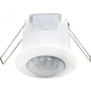 Датчик движения ИК встраиваемый 1200w 360 гр. 6м IP20 белый 22061