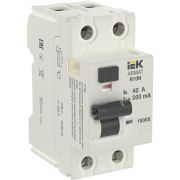 ARMAT Выключатель дифференциального тока R10N (УЗО) 2п 40А 300мА тип AC AR-R10N-2-040C300