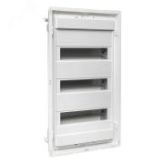 Основание силового щита Nova (с DIN-рейками) 36 модулей IP41 EKF nv-pbase-36