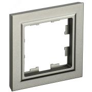 BRITE Рамка 1 пост РУ-1-БрШ шампань BR-M12-K37