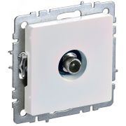 BRITE Розетка TV проходная РТВ10-0-БрЖ жемчуг BR-A10-P-K36
