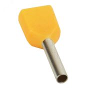 Наконечник штыревой втулочный под два провода НШвИ2 OptiKit T-Shv2-PVC- 0,5-8 (100шт) 278042