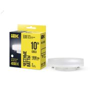 Лампа светодиодная T75 таблетка 10Вт 230В 4000К GX53 IEK LLE-T80-10-230-40-GX53