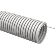 ELASTA Труба гофрированная ПВХ d=20мм с зондом (10м) IEK CTG20-20-K41-010I