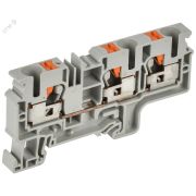 ARMAFIX Клемма пружинная Push-in CP-MC 3 вывода 10мм2 серая IEK YCT22-00-3-K03-010