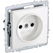 BRITE Розетка без заземления без защитных шторок 10А РС10-1-0-БрБ белый BR-R10-10-K01