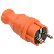 ВБп3-1-0м Вилка прямая ОМЕГА IP44 оранжевая PKR01-016-2-K09