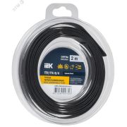 Трубка термоусадочная ТТУ нг-LS 8/4 черная (2м/упак) IEK UDR12-008-004-002-K02-T